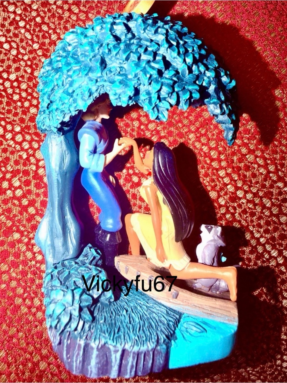 Disney Parks Pocahontas & John Smith 30th Anniversary Legacy Sketchbook Ornament